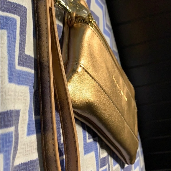 Adrienne Vittadini Rose Gold Wristlet - Picture 7 of 9